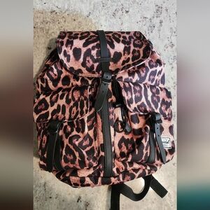 Leopard Print Herschel Backpack